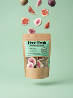 Embalagem de figos liofilizados Free Fruit – 100% fruta natural sem açúcar